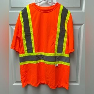 HOLMES Workwear High-Visibility Short Sleeve T-Shirt Small